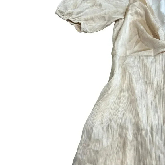 Sachin & Babi Champagne Puff Sleeve Alli Maxi Gown 4 - Picture 7 of 8